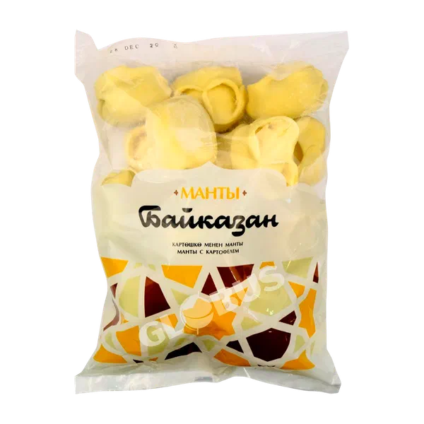 Манты с картофелем Байказан 1000 гр СП PL1