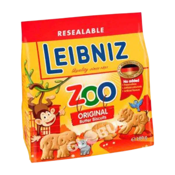 Печенье Leibniz Zoo Original 100г