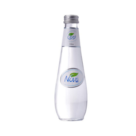 Nova Glass Water Bottle  250 Ml