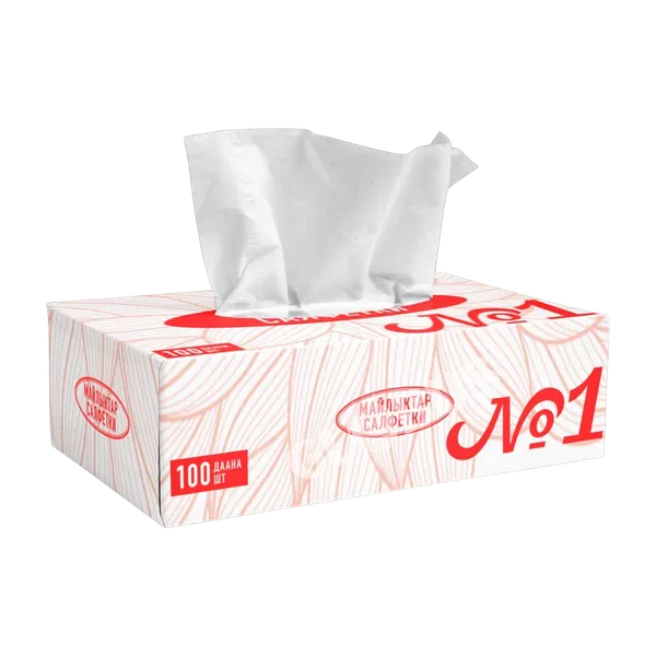 Салфетки №1 100шт кор PL1