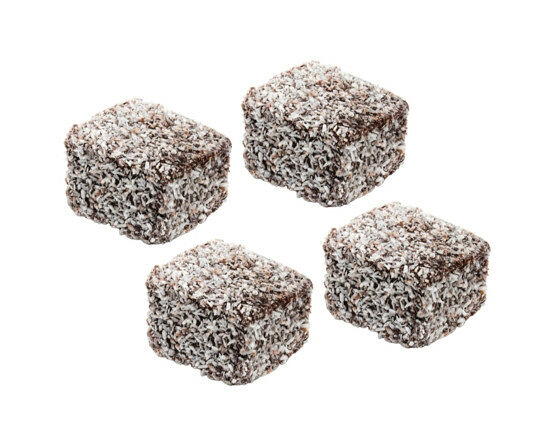 Chocolate Lamingtons Large 4 x 80g