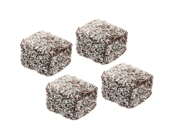 Chocolate Lamingtons Large 4 x 80g