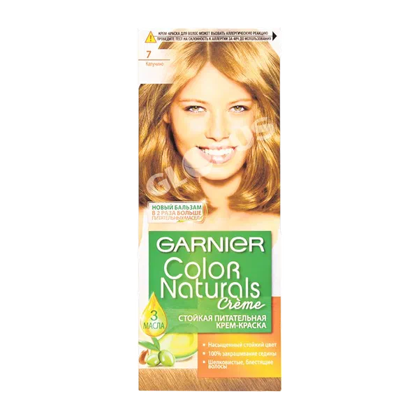 Garnier Color Nat №7 чач боегу каппучино