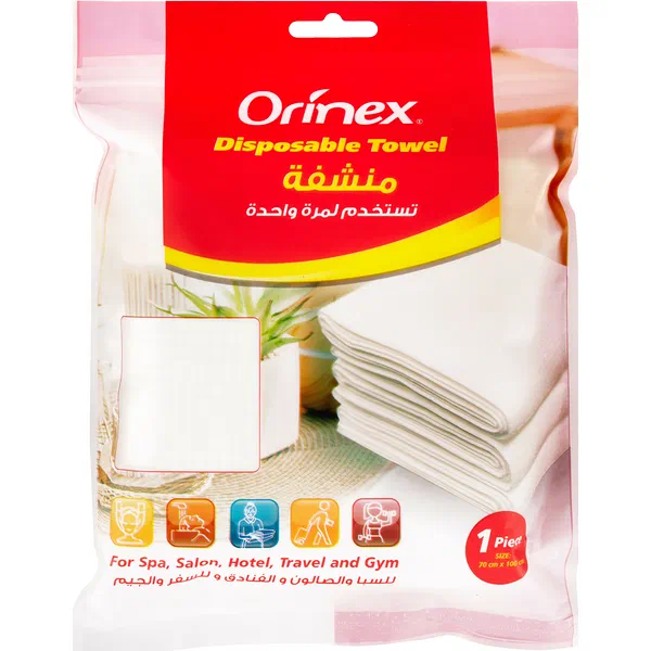 ORINEX DISPOSABLE MULTI-PURPOSE TOWELS 70X100CM 1-PIECE