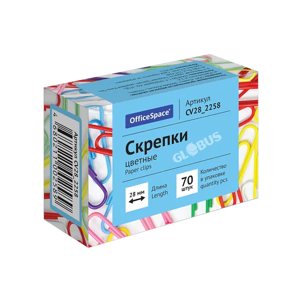 OfficeSpace 28мм 70д скрепкалары