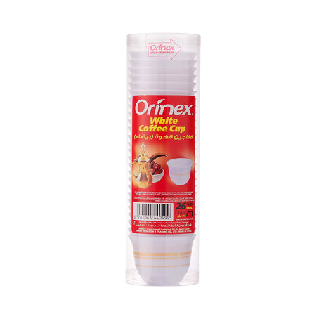 Orinex Transparent Coffee Cup 26 Pcs