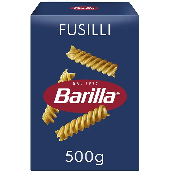 BARILLA FUSILLI TRADITIONAL ITALIAN SPIRAL DURUM WHEAT PASTA 500G