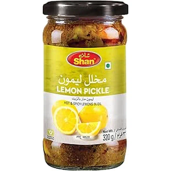 SHAN TRADITIONAL LEMON PICKLE ZESTY AND SPICY 320G