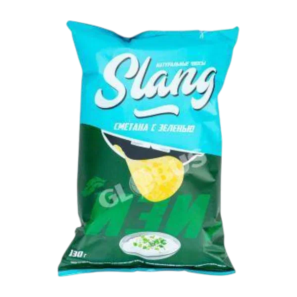 Slang Каймак/жашылча чипсылары 107г