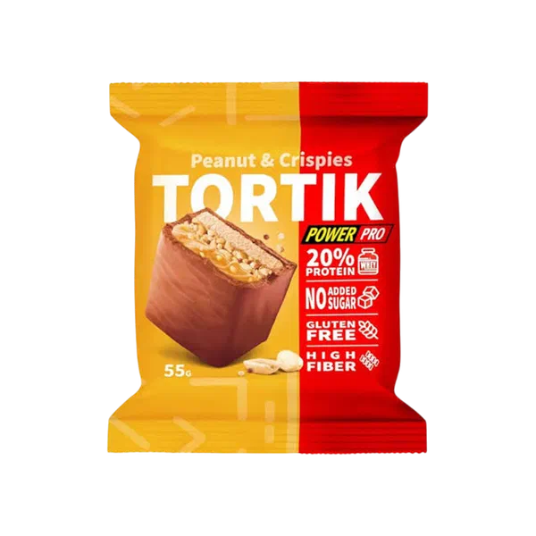 Пирожное Power Pro Tortik протеин Арахис криспи 55г
