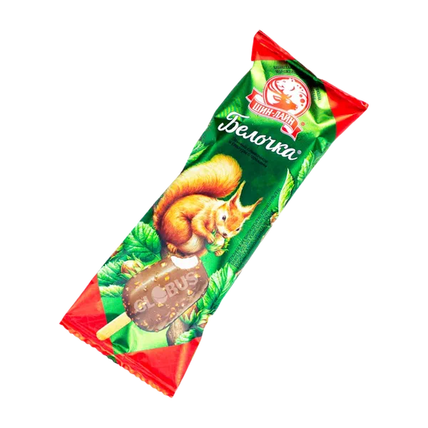 Белочка эскимо арахис/фундук балмуздагы 70г