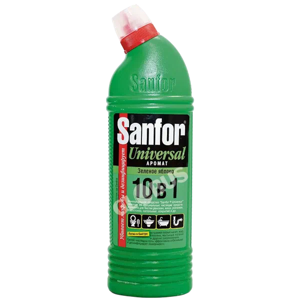 Гель унив Sanfor 10в1 зел ябл 750мл