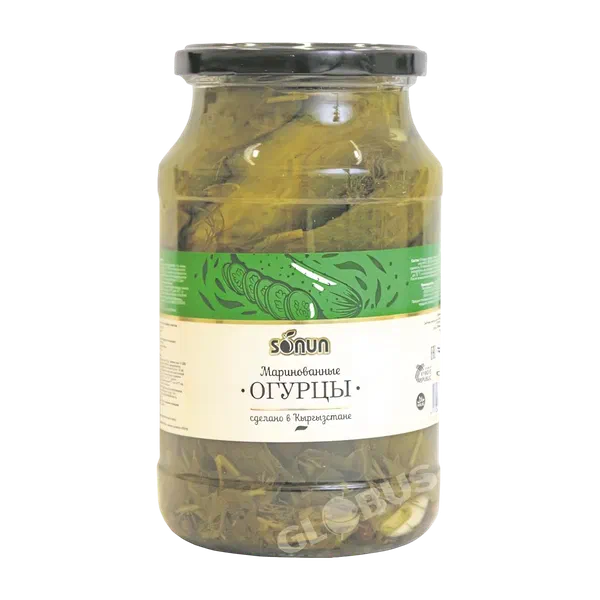 Огурцы Sonun марин. 900г ст/б