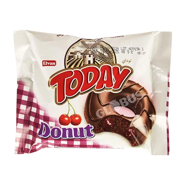 Пончик Elvan Today Donut черешня 40г