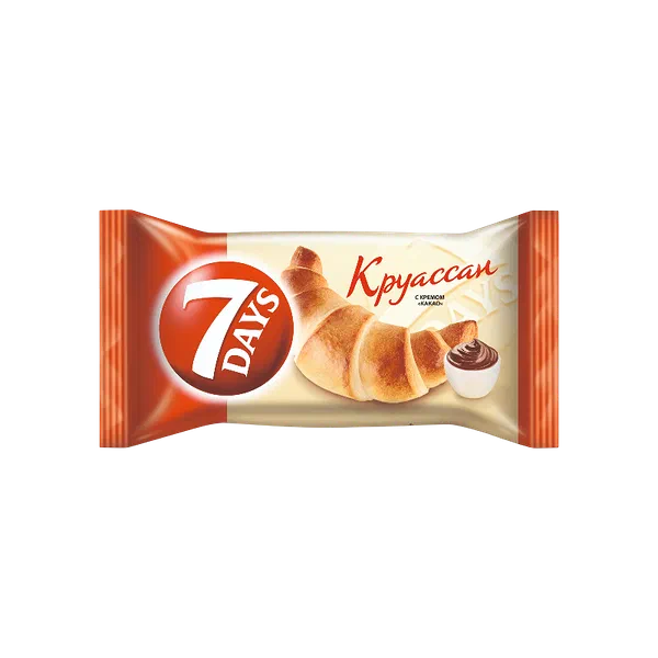 7 DAYS мини какао круассандары 65г