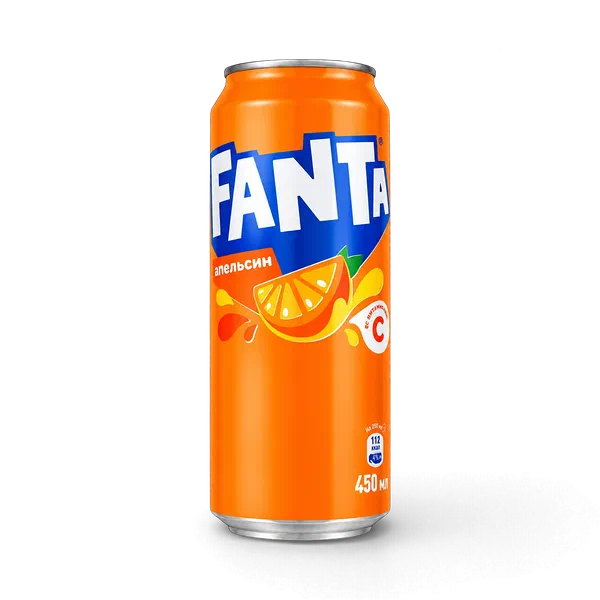 Напиток Fanta газ 0,45л ж/б ККАБ Казахстан 24