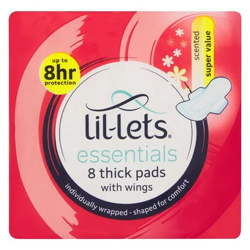 Lil-lets Essential Pads Scented 8