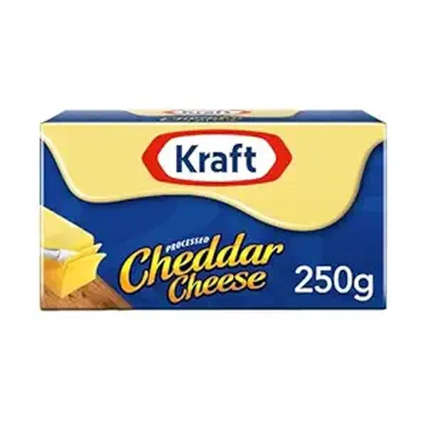 KRAFT TRADITIONAL PROCESSED CHEDDAR CHEESE BLOCK 500G