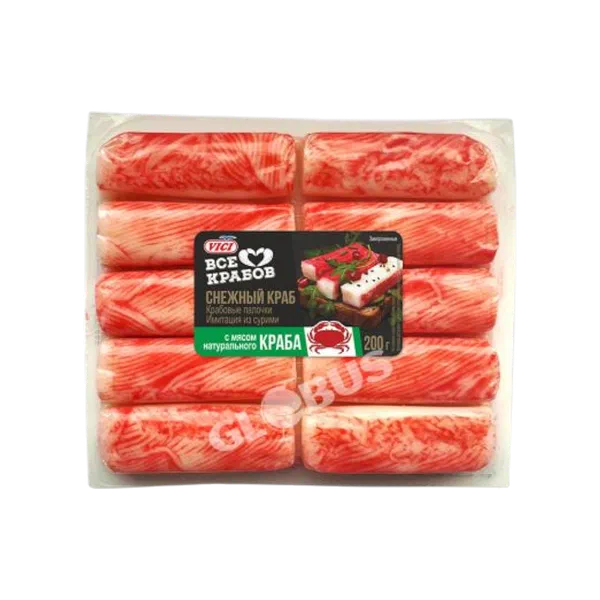 Крабовые палочки VICI мясо краба заморож. 200г