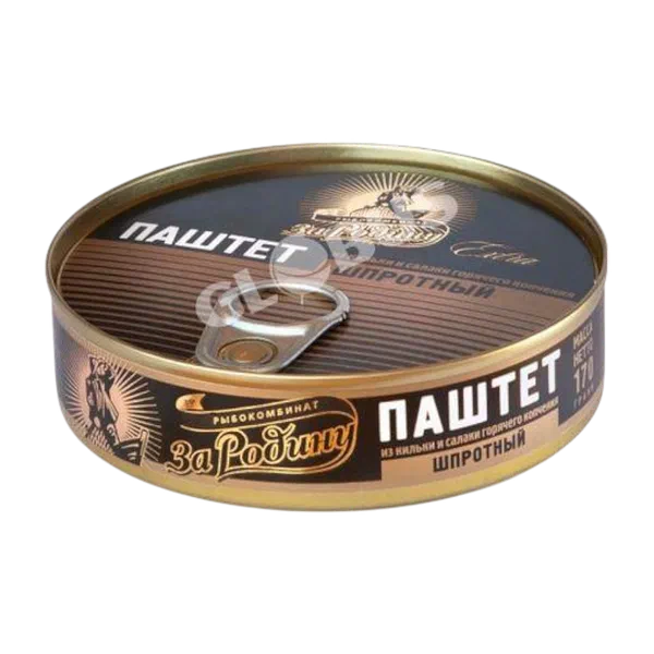 За Родину салака килька м/н шпрот паштет 170г ж/б