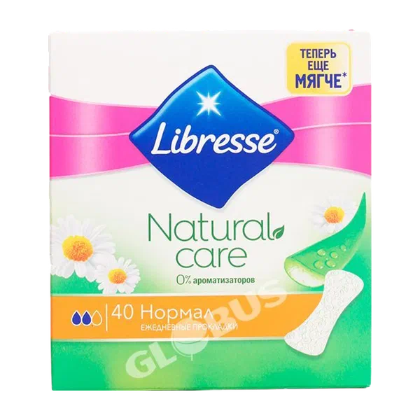 Libresse Natural Care Нормал+ көөктөрү 40д