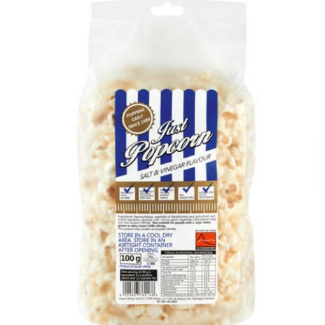 Just Popcorn Salt Vinegar 65g