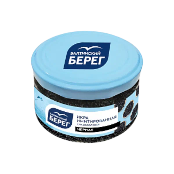 Икра черная Балтийский берег Имитированная 220г
