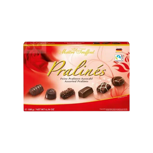 Maitre Truffo Pralines Red шок. конфеттери 180г