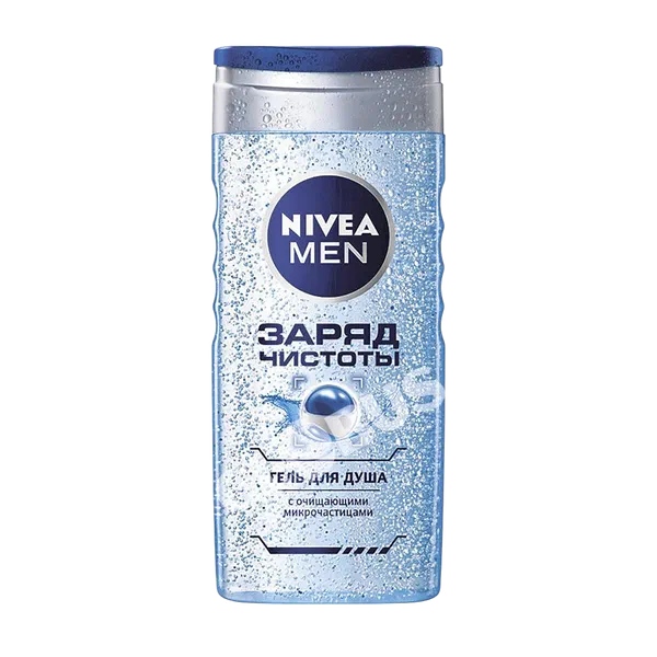 Nivea Men чайынма гели, тазалык кубаты 250мл
