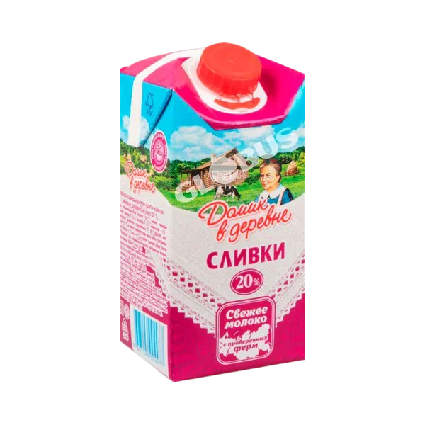 Сливки ДВД 20% 480г Бишкексут 12