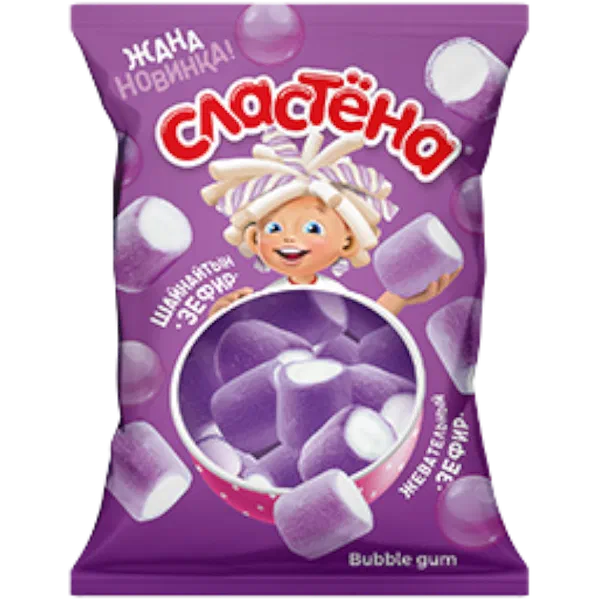 Зефир Сластена Bubble gum 75г