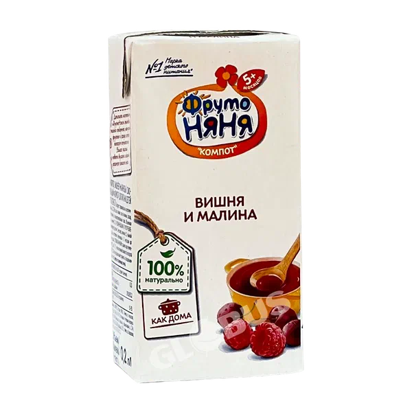 Фруто Няня алча/малина компоту 6 айдан 200мл