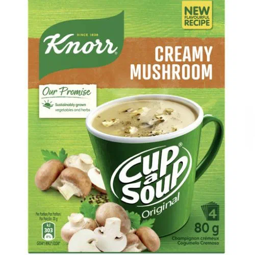 Knorr Creamy Mushroom Cup a Soup 80g