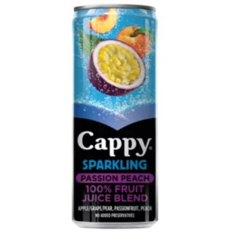 Cappy Sparkling Passion Peach 300/330ml