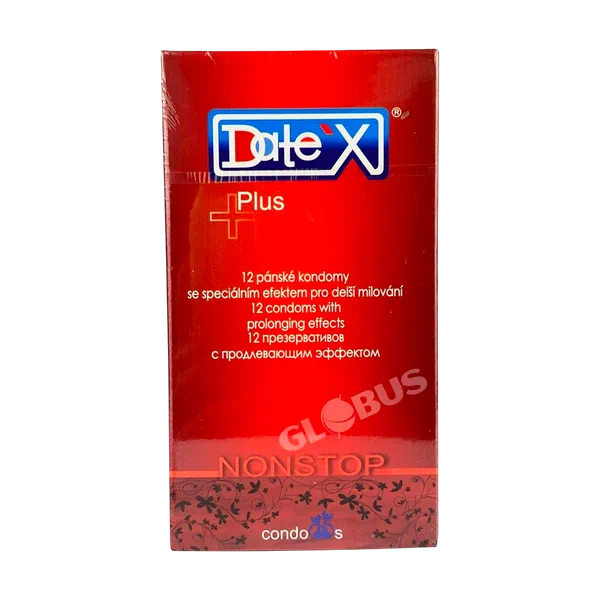 Презерватив Date'X Plus Nonstop 12шт