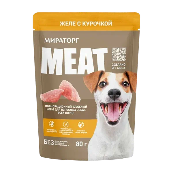 Мираторг Meat желе с курочкой ит азыгы 80г