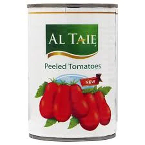 AL-TAIE WHOLE PEELED CANNED TOMATOES IN RICH JUICE 400G