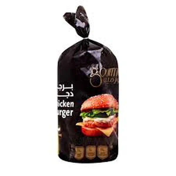 AMERICANA HOT AND CRUNCHY BREADED CHICKEN FILLET BURGERS 440G