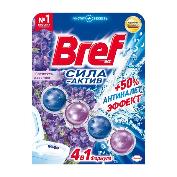 Henkel Bref Power Сила Актив лаванда туал жуугуч каражат 50г