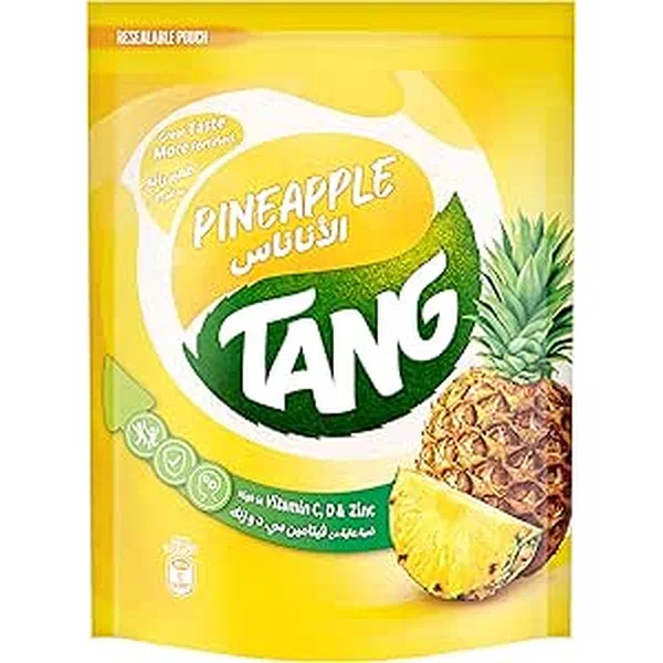 TANG PINEAPPLE FLAVORED INSTANT FRUIT JUICE POWDER 375G POUCH