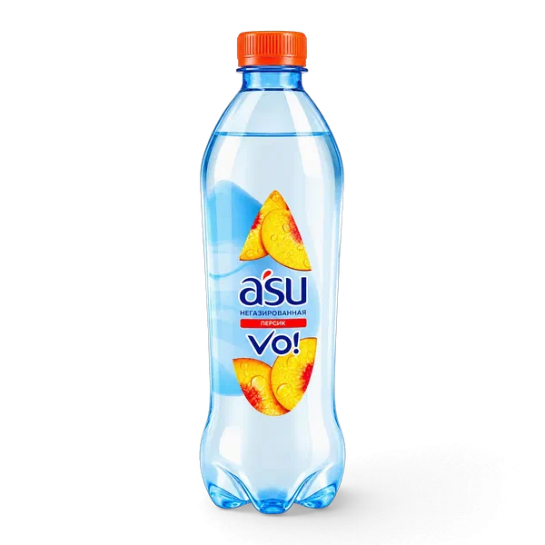 Asu VO! шабдалы ашкана суусу 0,5л п/б
