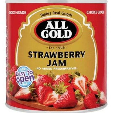All Gold Strawberry Jam  900g