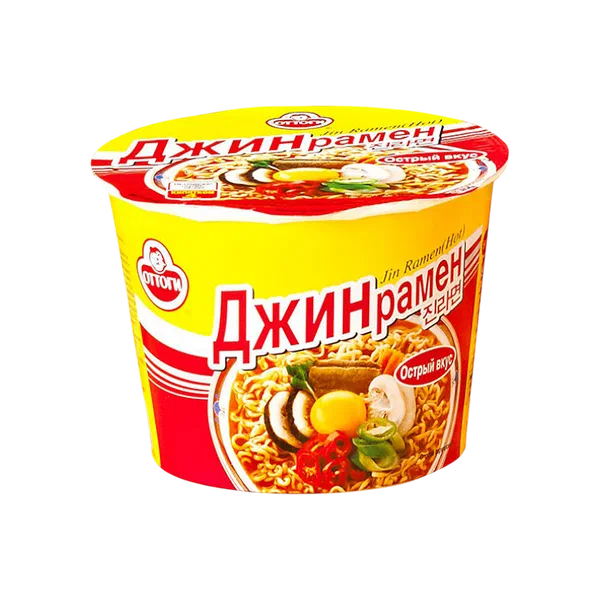 Вермишель б/п Джин Рамен острый 110г чашка