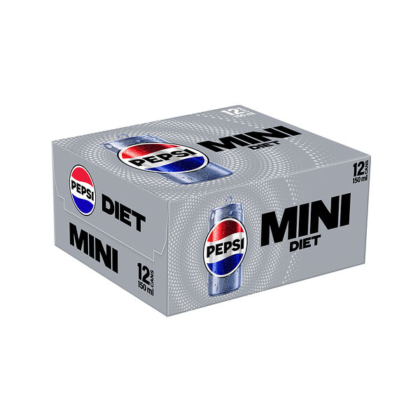 Pepsi Diet Mini Can 150Ml X12