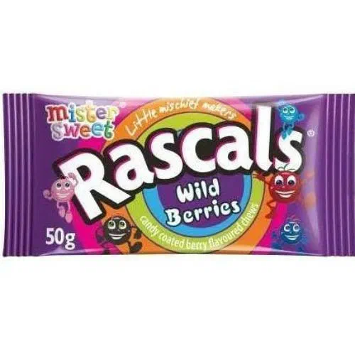 Rascals Wild Berries 50g