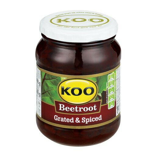 KOO Grated & Spiced Beetroot 405g