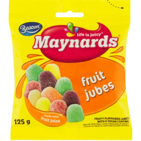 Maynards Fruit Jubes 100g