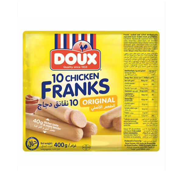 Doux Chicken Franks Regular