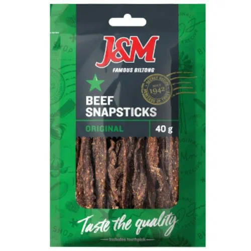 Beef Snapsticks Original 40g