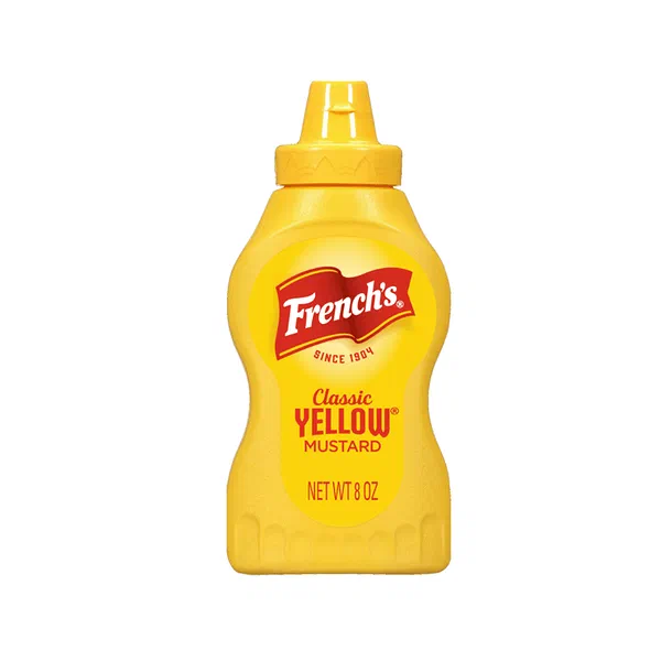 FRESHLY TRADITIONAL YELLOW MUSTARD TANGY SAVORY SAUCE 8OZ
